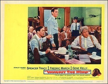 Inherit the Wind Spencer Tracy Fredric March Gene Kelly