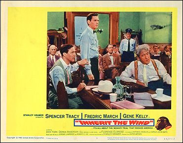 Inherit the Wind Spencer Tracy Fredric March Gene Kelly