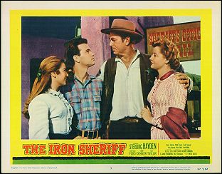 IRON SHERIFF Sterling Hayden 1957 # 3 - Click Image to Close