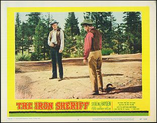 IRON SHERIFF Sterling Hayden 1957 # 6 - Click Image to Close