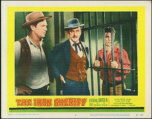 IRON SHERIFF Sterling Hayden 1957 # 8 - Click Image to Close