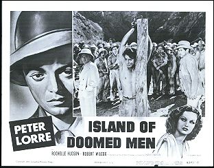 ISLAND OF DOOMED MEN Peter Lorre R55 - Click Image to Close