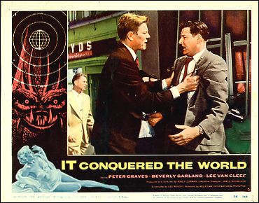 It Conquered the World Peter Graves Pictured Beverly Garland - Click Image to Close