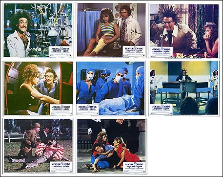 Jekyll & Hyde Together Again 1982 8 card set - Click Image to Close