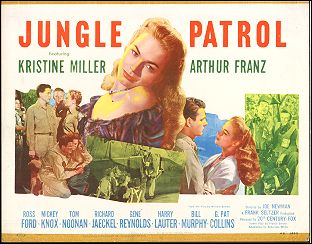 JUNGLE PATROL Kristine Miller, Arthur Franz 1948 TC