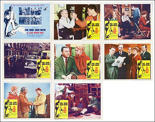 Last Angary Man Paul Muni David Wayne 8 Card set 1959 - Click Image to Close