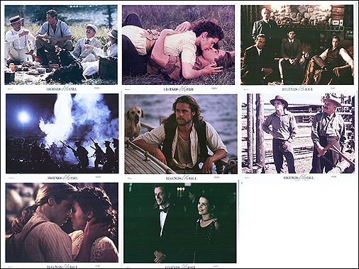 Legends of the Fall Pitt, Hopkins 8 card set 1995 - Click Image to Close