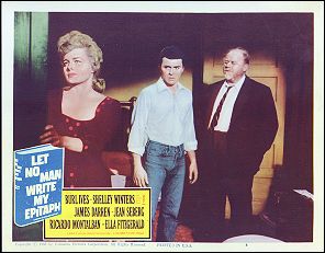 LET NO MAN WRITE MY Epitaph James Daren Shelley Winters 1960 # 4