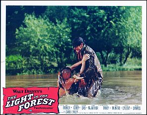 LIGHT IN THE FOREST Disney Fess Parker - Click Image to Close