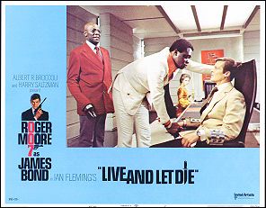 Live and let Die # 2 Roger Moore James Bond 1973 - Click Image to Close