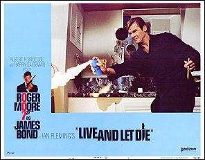 Live and let Die # 3 Roger Moore James Bond 1973 - Click Image to Close