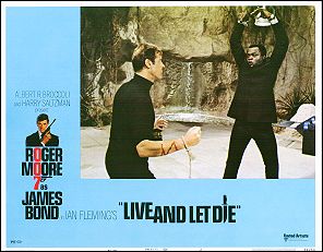 Live and let Die # 6 Roger Moore James Bond 1973 - Click Image to Close