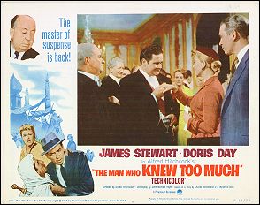 Man Who Knew Too Much James Stewart, Doris Day R63 # 5 - Click Image to Close