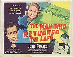 MAN WHO RETURNED TO LIFE JOHN HOWARD John Howard 1947 - Click Image to Close