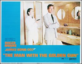 MAN WITH THE GOLDEN GUN # 1 Roger Moore James Bond 1974 - Click Image to Close