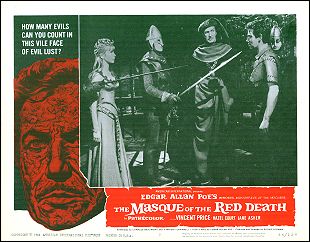 Mask of the Red Death Vincent Ptrice # 7 1964 Price pictured - Click Image to Close