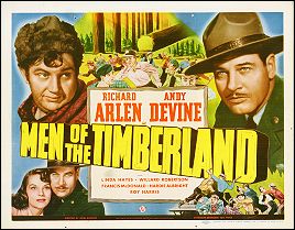 Men of the Timberland Richard Andy Devine 1941 - Click Image to Close