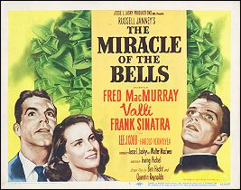 Miracle of the Bells Title Card Frank Sinatra 1948 - Click Image to Close