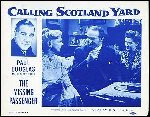 Missing Passenger Paul Douglas Calling Scotland Yard 1 - Click Image to Close