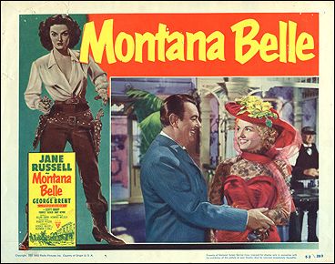 Montana Bell Jane Russell George Brent pictured - Click Image to Close