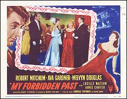 MY FORBIDDEN PAST ROBERT MITCHEM, AVA GARDNER #2 1951 - Click Image to Close