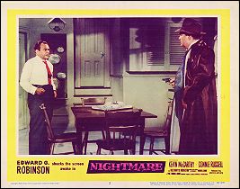 Nightmare Edward G. Robinson #2 1956 - Click Image to Close