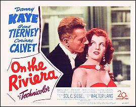 On The Rivera Danny Kaye Gene Tierney - Click Image to Close