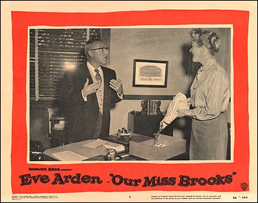 Our Miss Brooks Eve Arden Pictured - Click Image to Close