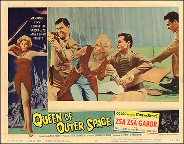 Queen of Outer Space Zsa Zsa Gabor - Click Image to Close