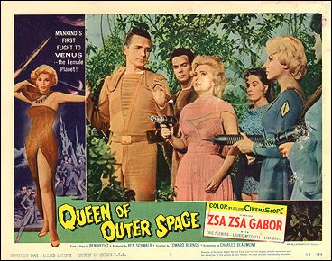 Queen of Outer Space Zsa Zsa Gabor - Click Image to Close