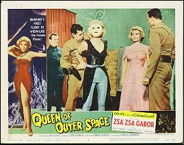 Queen of Outer Space Zsa Zsa Gabor # 7 1958 - Click Image to Close