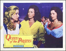 QUEEN OF THE PIRATES 1961 - Click Image to Close