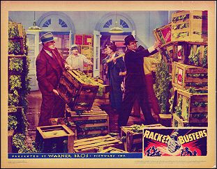 Racket Busters Linen Lobby card Bogart