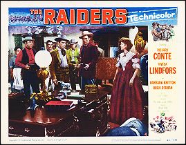 RAIDERS RICHARD CONTE HUGH O'BRIAN - Click Image to Close