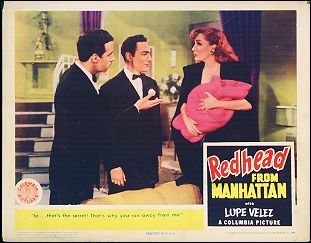 Redhead from Manhattan Lupe Velez Michael Duane