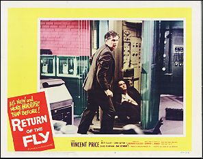 RETURN OF THE FLY Vincent Price - Click Image to Close