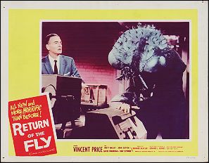 RETURN OF THE FLY Vincent Price - Click Image to Close