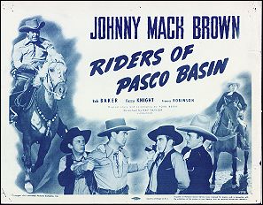Riders of Pasco Basin Johnny Mack Brown TC - Click Image to Close