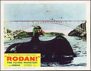 RODAN Toho Production Rodan Pictured