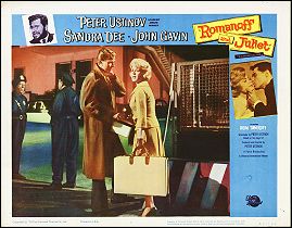 ROMANOFF AND JULIET PETER USTINOV SANDRA DEE JOHN GAVIN