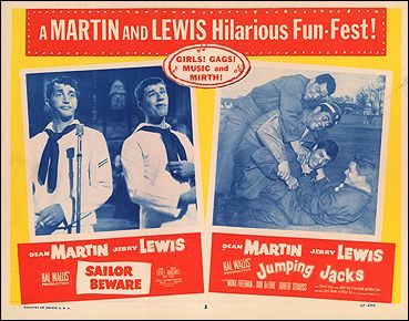 Sailor Beware/Jumping Jacks combo Martin and Lewis