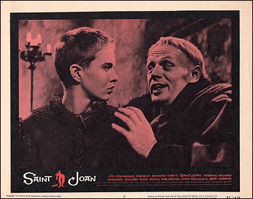 SAINT JOAN RICHARD WHIMARK JEAN SEBERG Otto Preminger - Click Image to Close