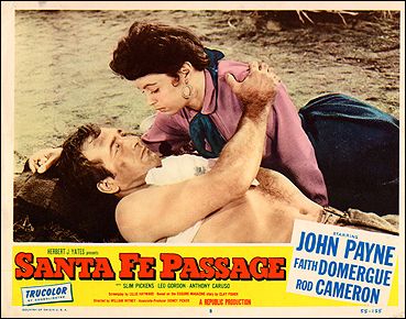 Santa FE PASSAGE John Payne Rod Cameron - Click Image to Close