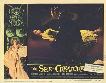 SHE-CREATURE Chester Morris Tom Conway - Click Image to Close