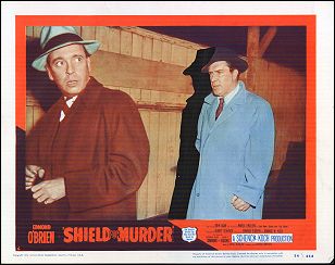 Shield for Murder Edmond Obrien - Click Image to Close