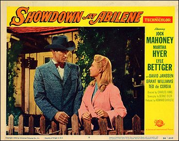 Showdown at Abilene Jock Mahony Martha Hyer - Click Image to Close