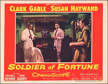 Soldier of Fortune Clark Gable Susan Hayward - Click Image to Close