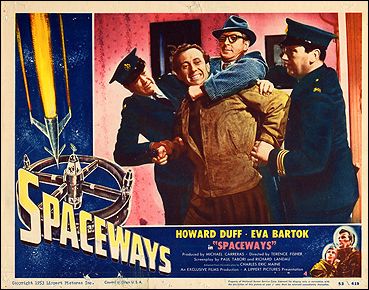 SPACEWAYS HOWARD DUFF, EVA BARTOK - Click Image to Close