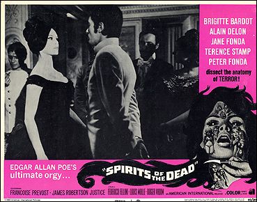 Spirits OF THE DEAD Brigette bardot Jane Fonda Peter Fonda - Click Image to Close
