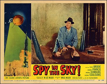 SPY IN THE SKY STEVE BRODIE SANDRA FRANCIS - Click Image to Close